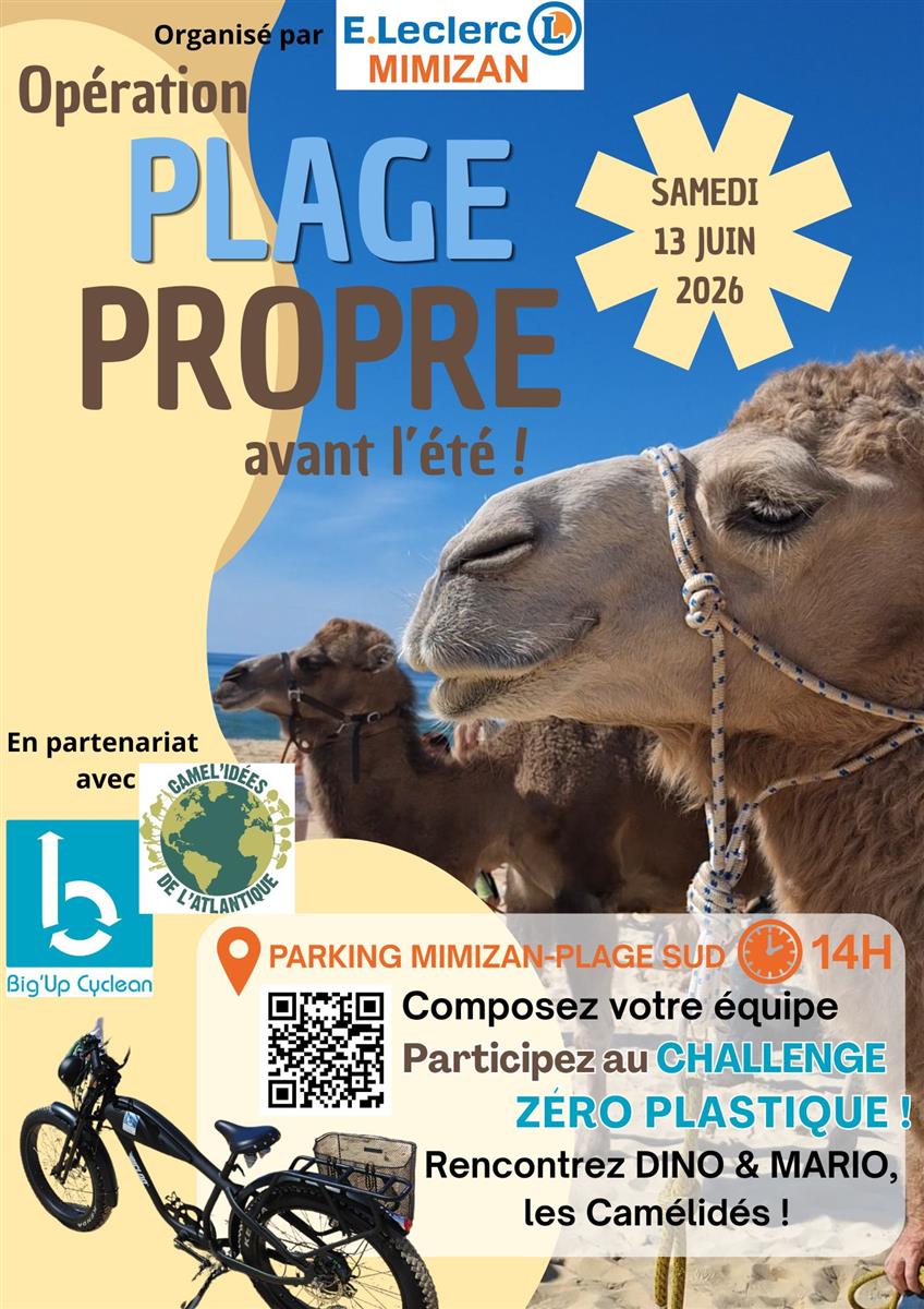 Opération "plage propre avant l'été !"