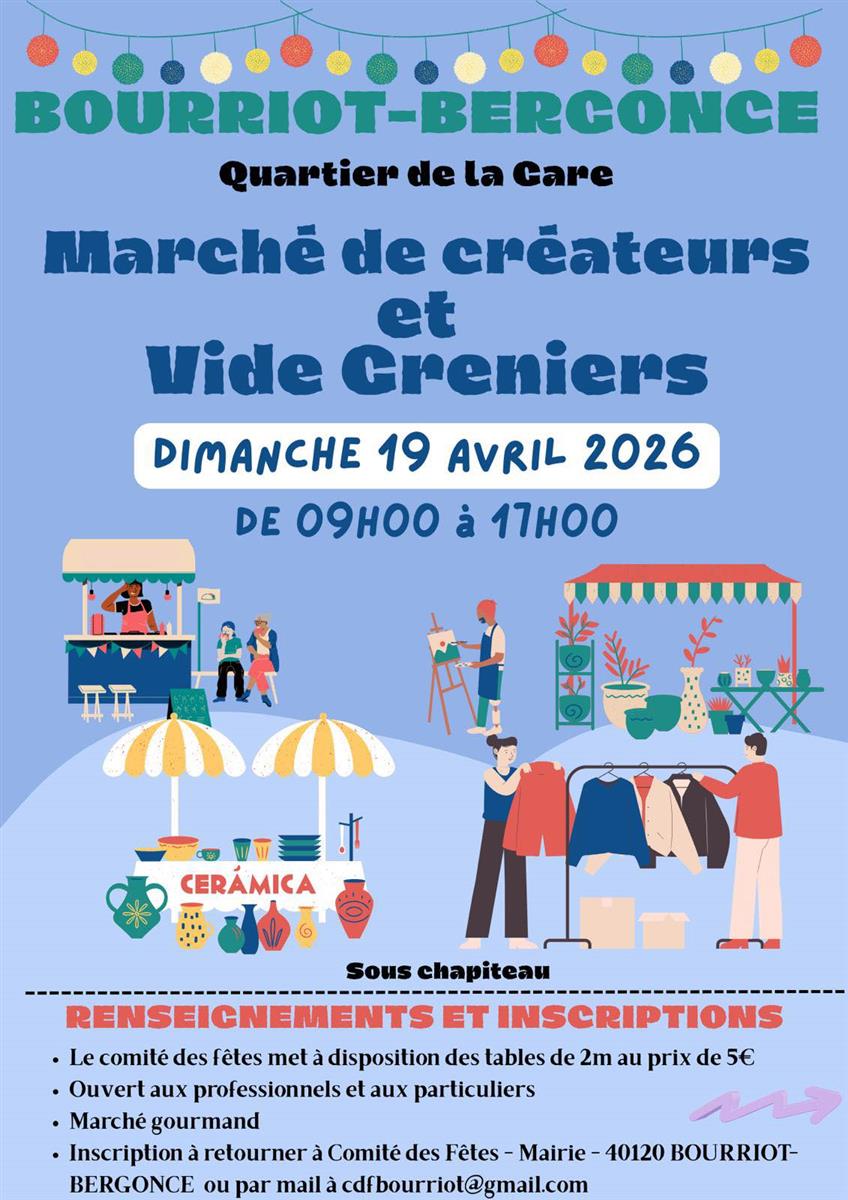 Marché de créateurs & Vide greniers