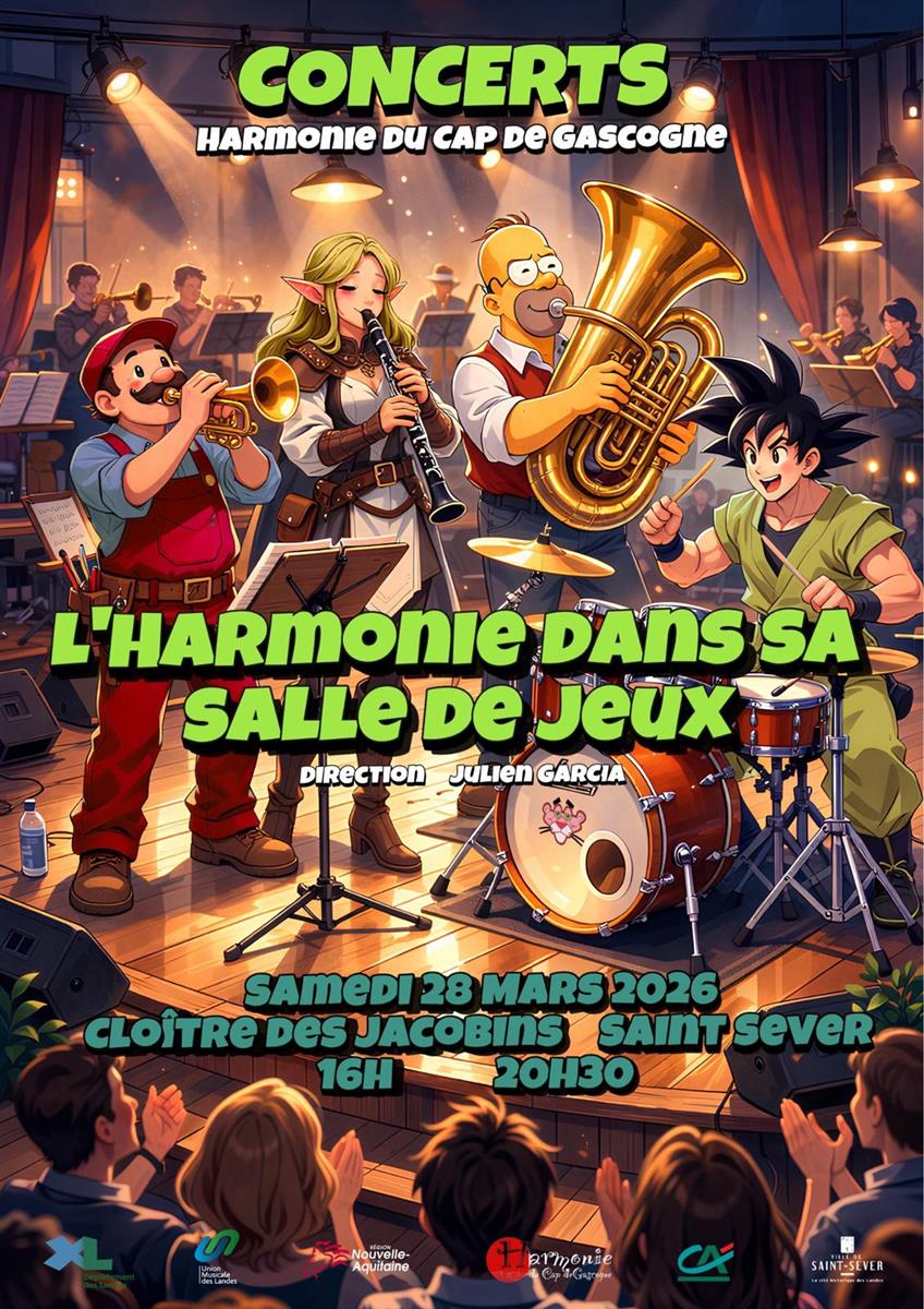 Concerts l'Harmonie du Cap de Gascogne : "L'Ha ...