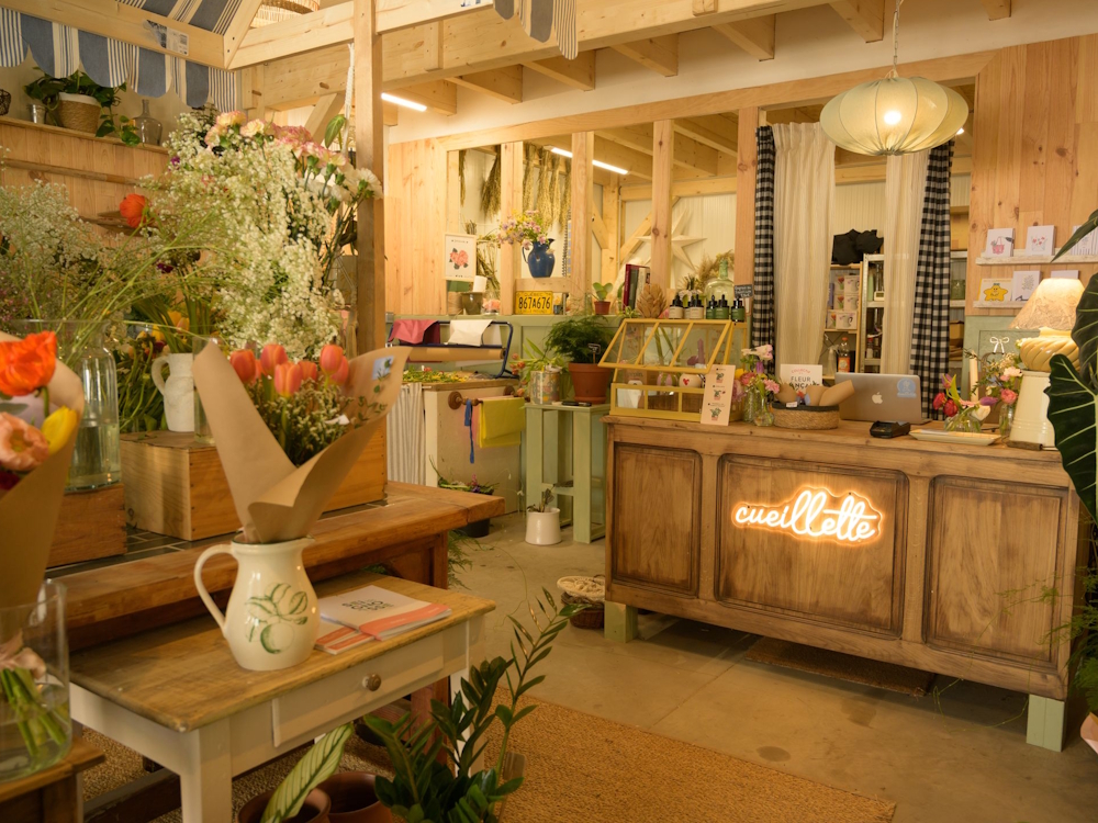 Atelier bouquet coloré et de saison