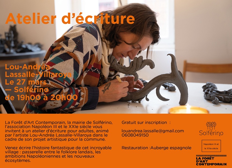 Atelier d'écriture avec Lou-Andréa Lassalle-Vi ...