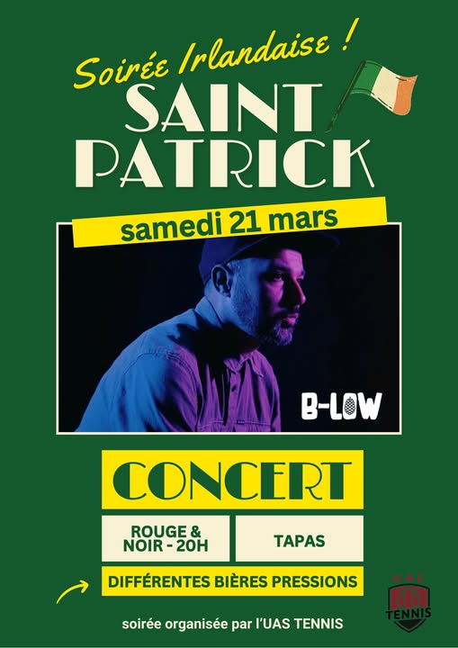 Saint Patrick & Concert B-LOW