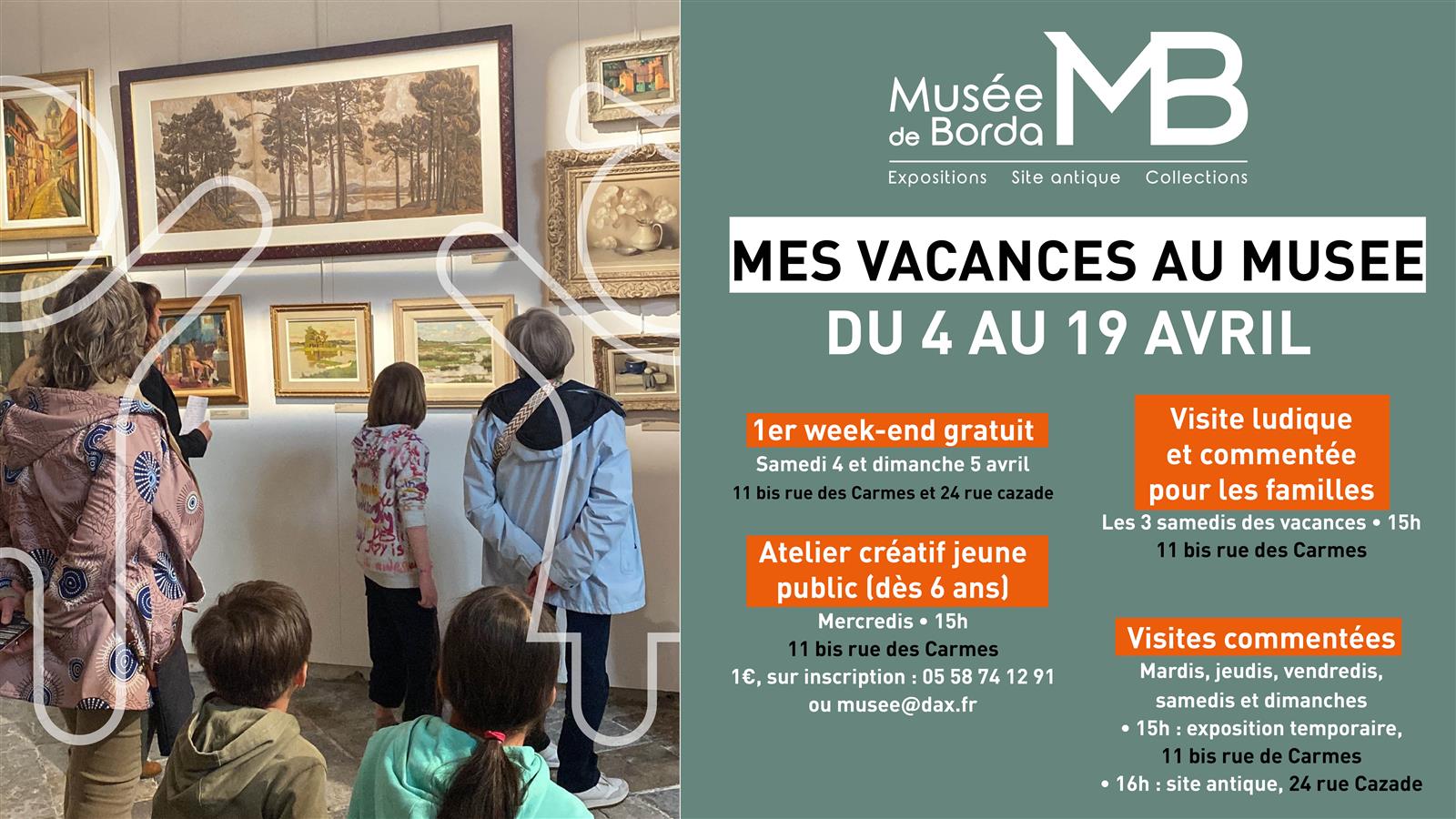 Mes vacances au musee