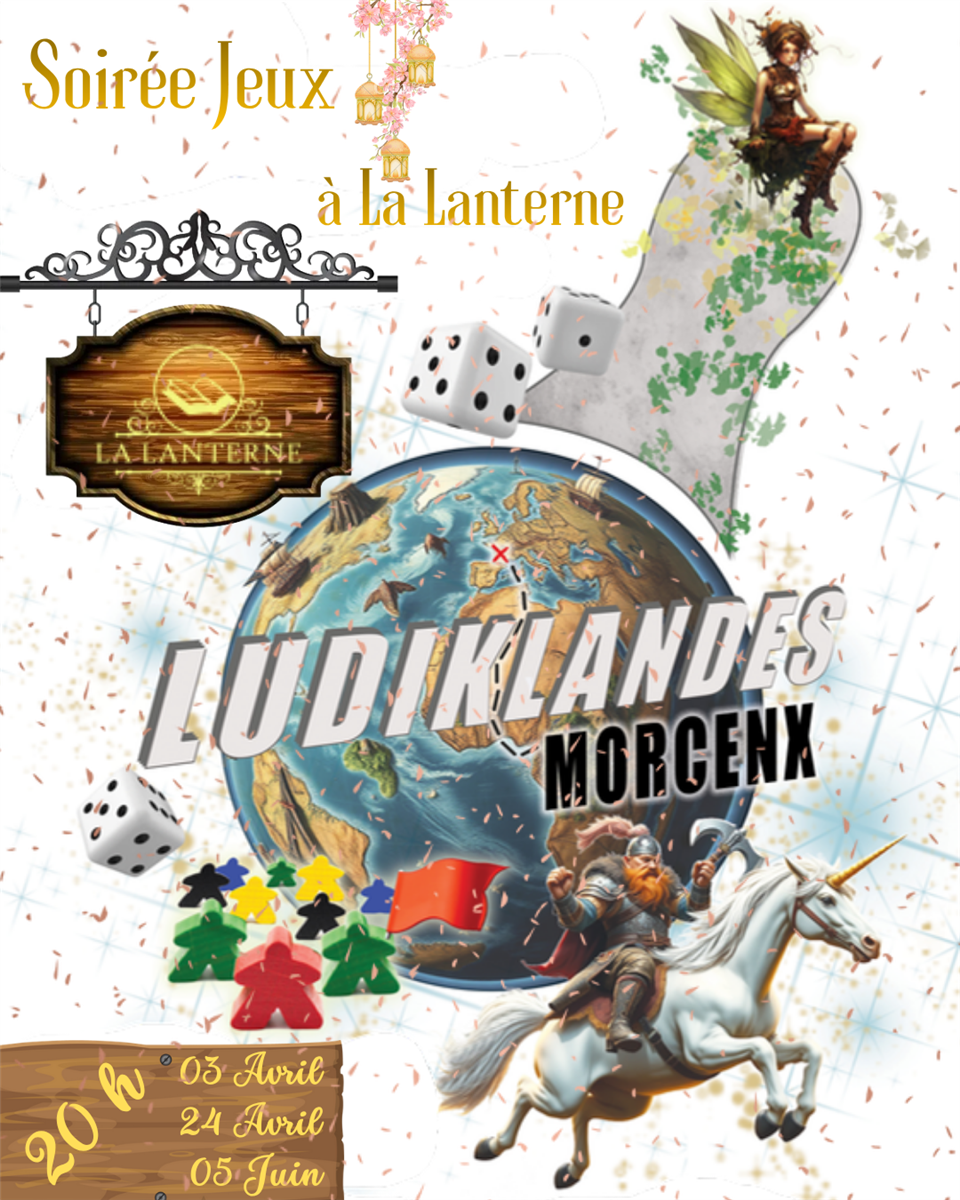 Ludiklandes joue à la lanterne