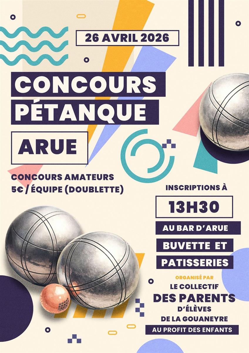 Concours de pétanque