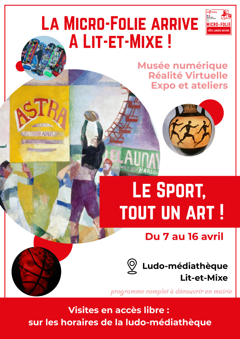 Atelier Micro-Folie "Séance de sport en folie"