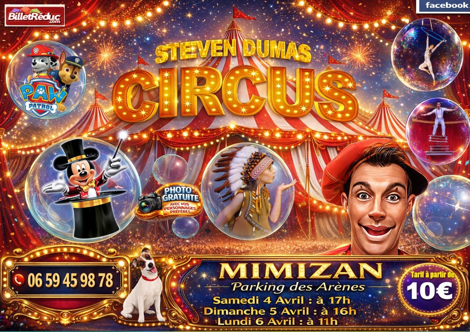 "Steven dumas circus" pour la première fois à  ...