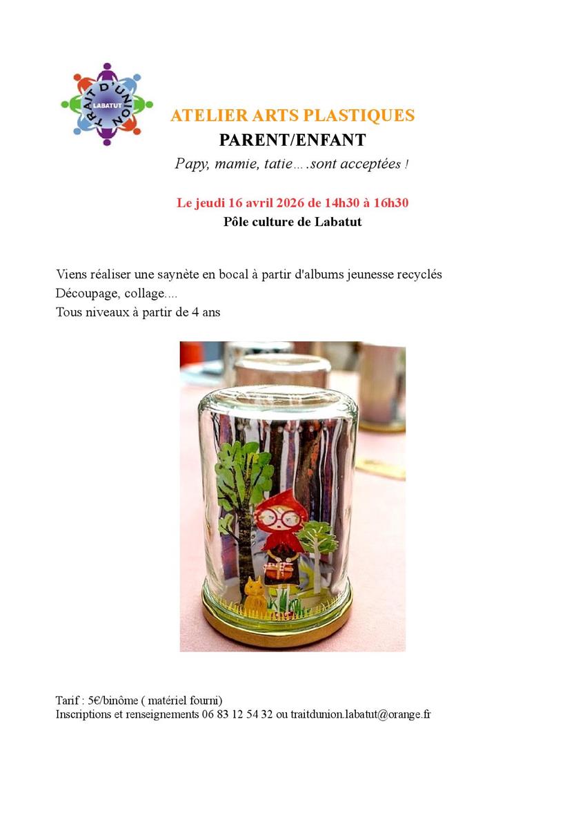 Arts plastiques, saynète en bocal