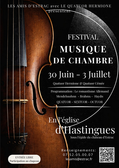 Affiche Festival Musique de Chambre