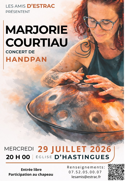 Marjorie Courtiau - Concert de Handpan