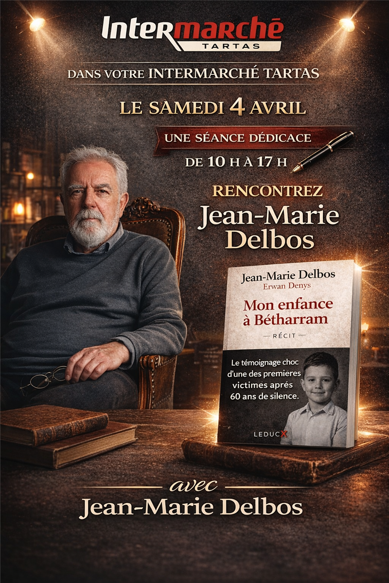 Séance de dédicaces : Jean Marie Delbos