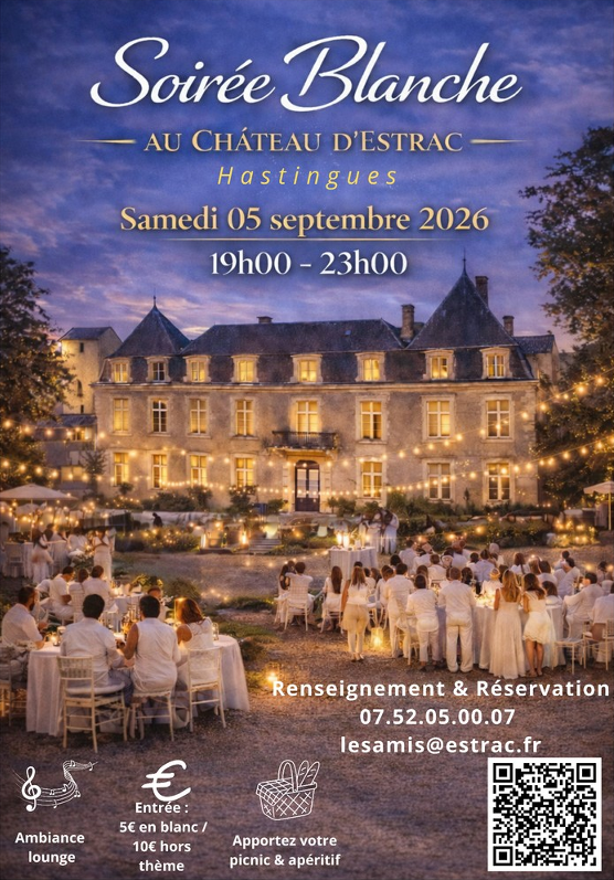 Soirée Blanche au Château d'Estrac