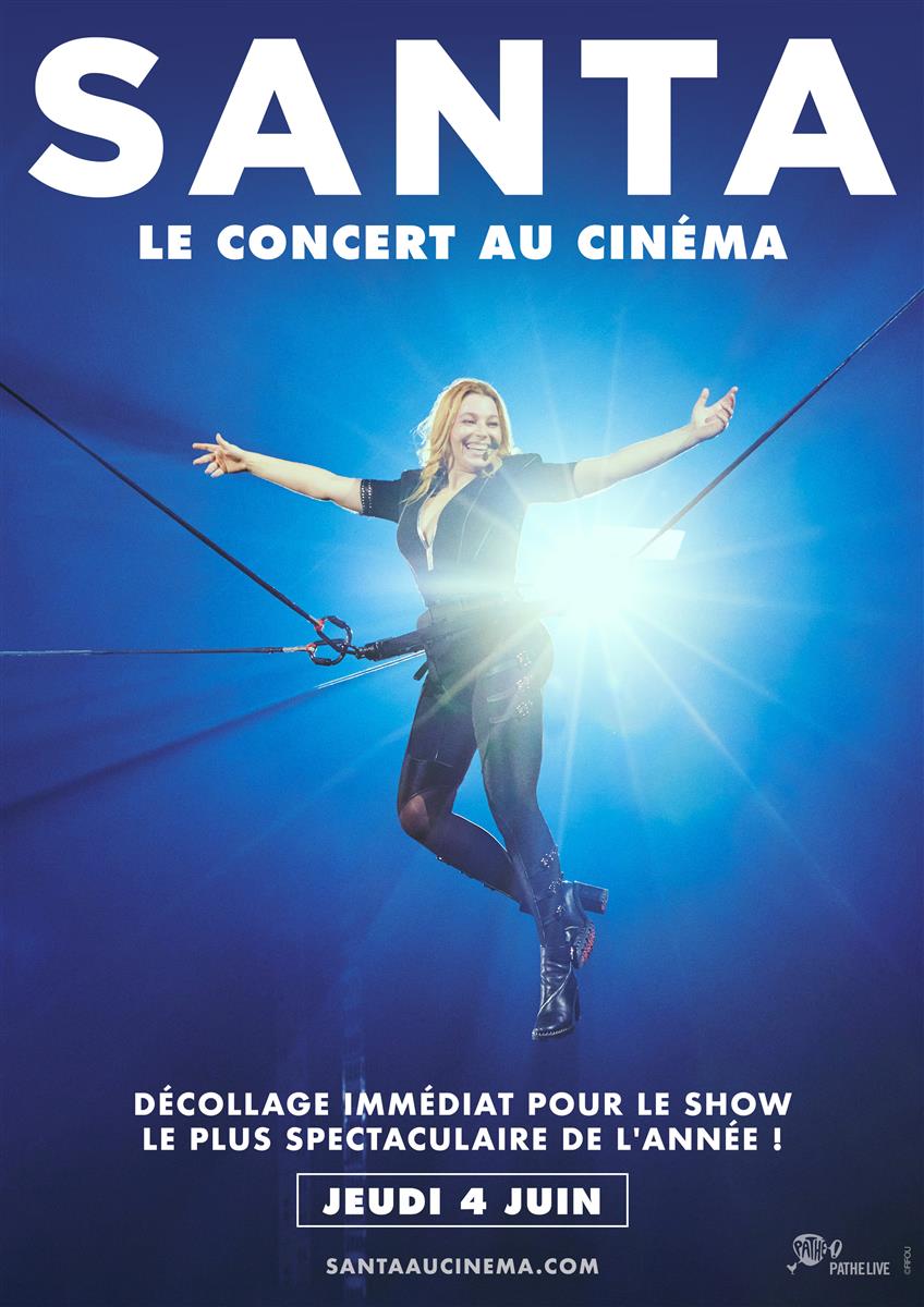 Le concert au Cinéma "SANTA"