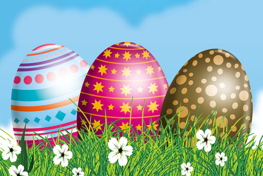 Chasse aux oeufs de Pâques