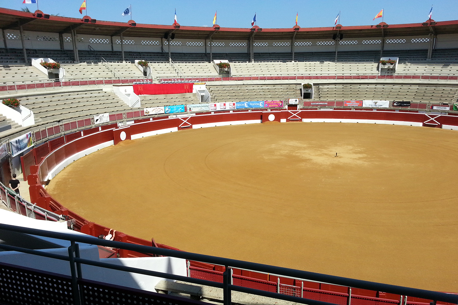 Visite guidée des arènes du Plumaçon