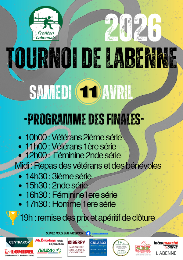 Finales Tournoi de Pelote