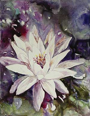 Atelier aquarelle sur papier yupo