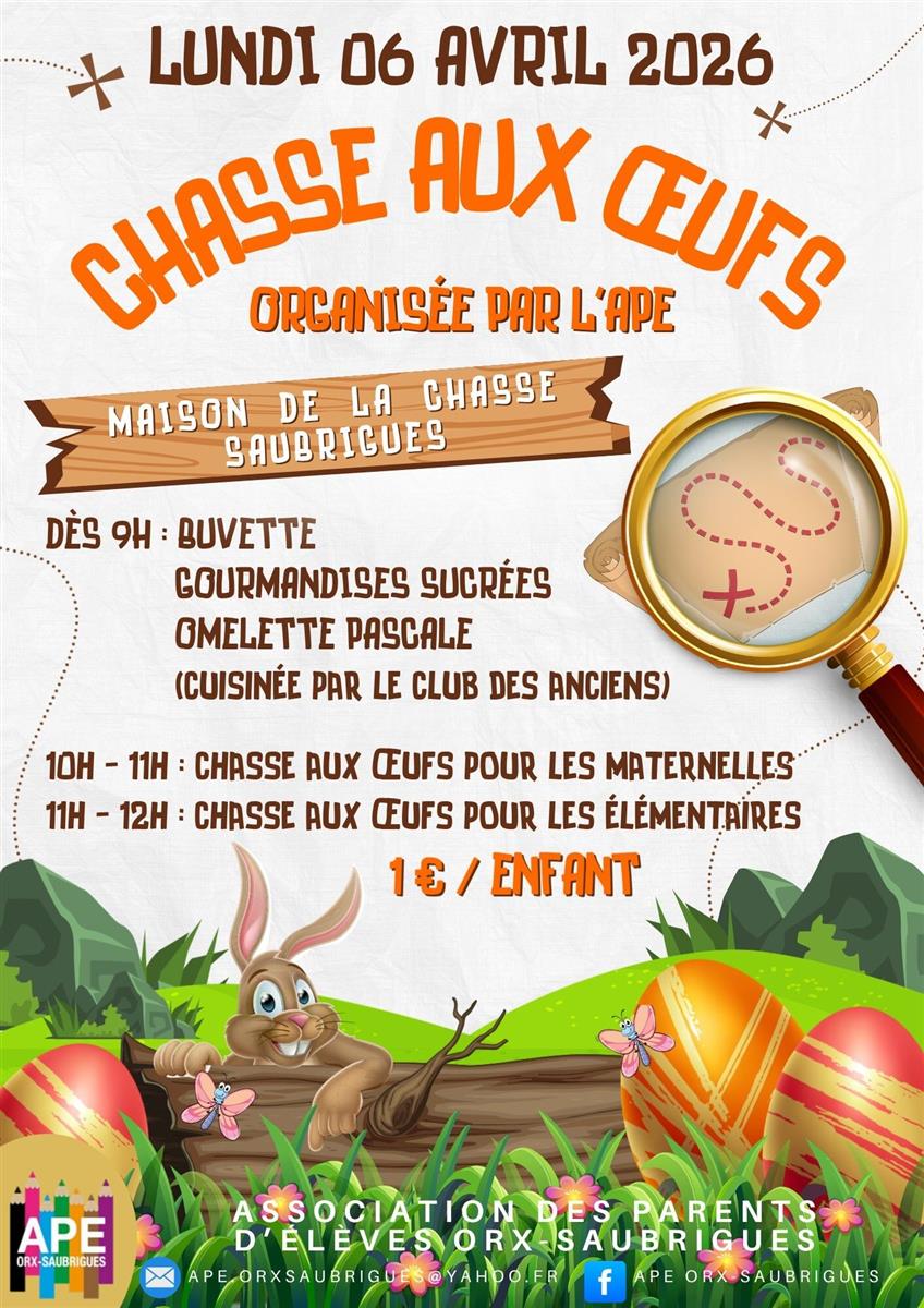 Chasse aux Oeufs 2026