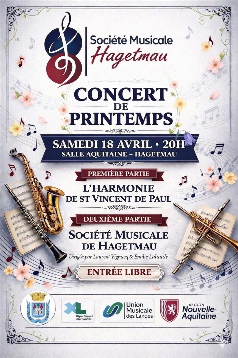 Concert de Printemps de la Société Musicale