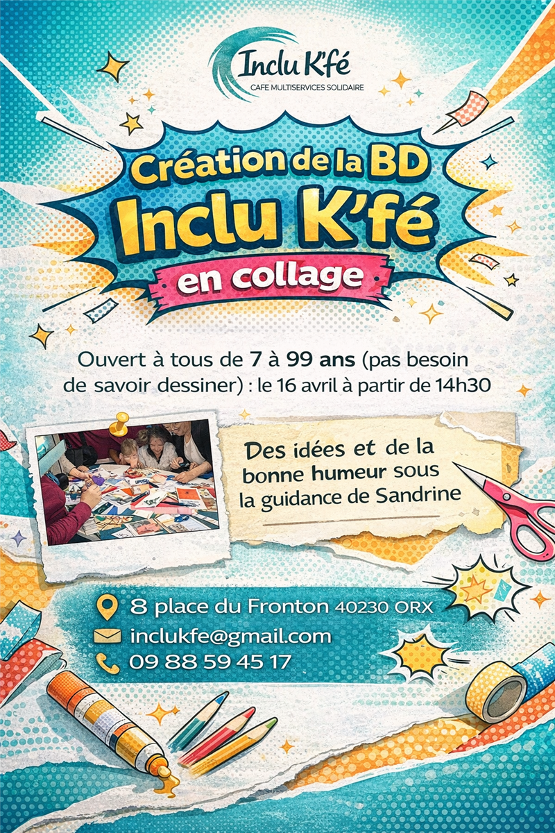 Création BD Inclu K'Fé