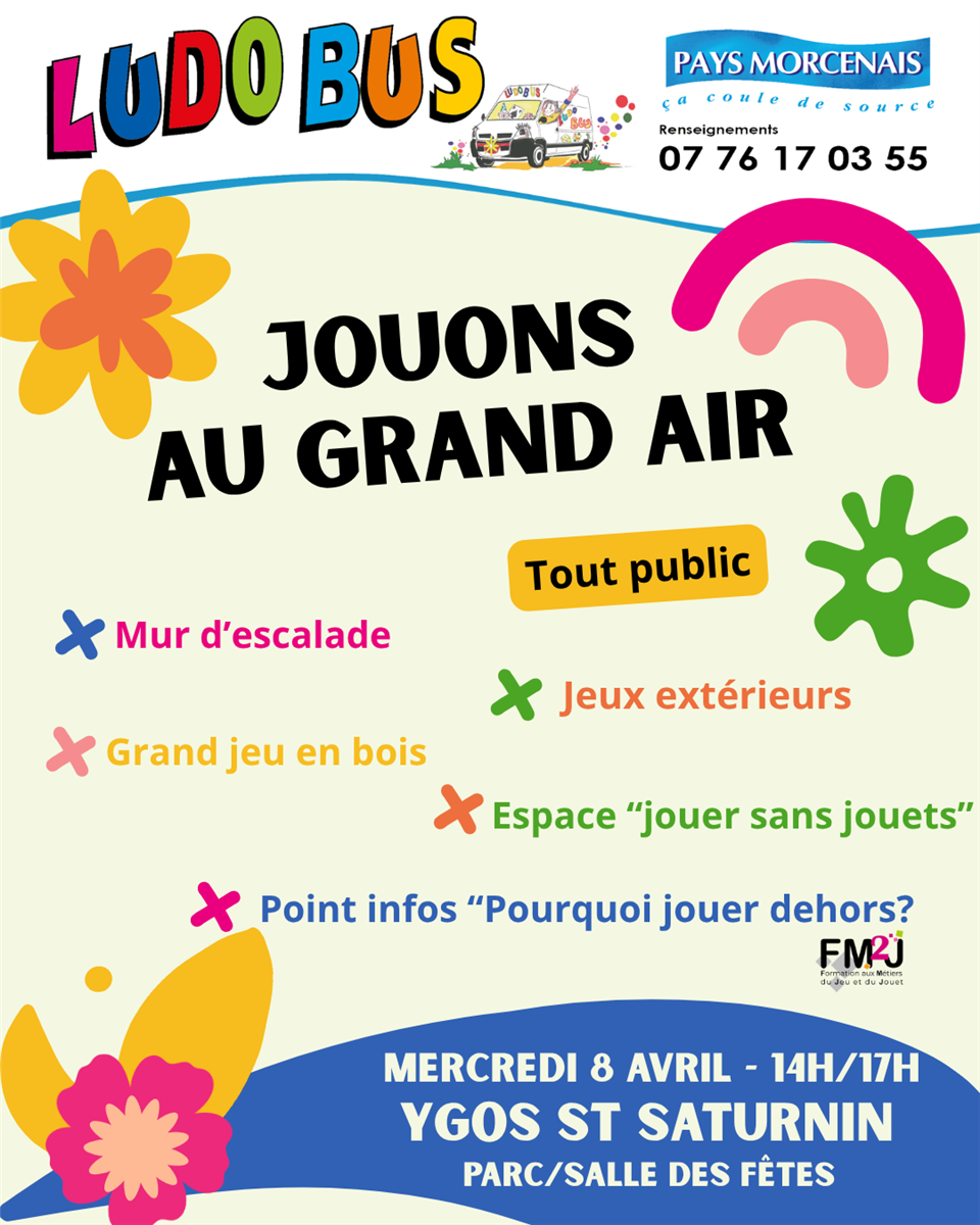 Ludobus - "Jouons au grand air"