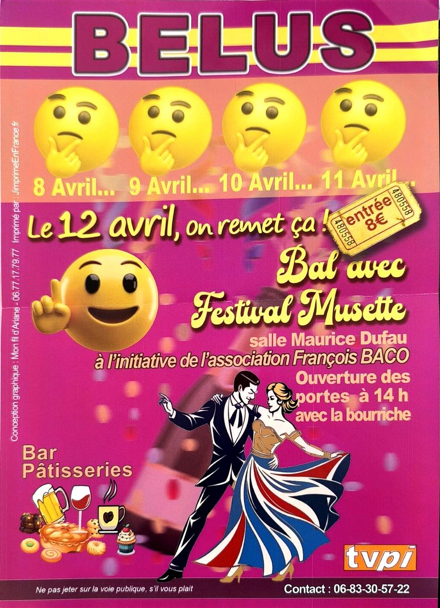Bal avec Festival Musette