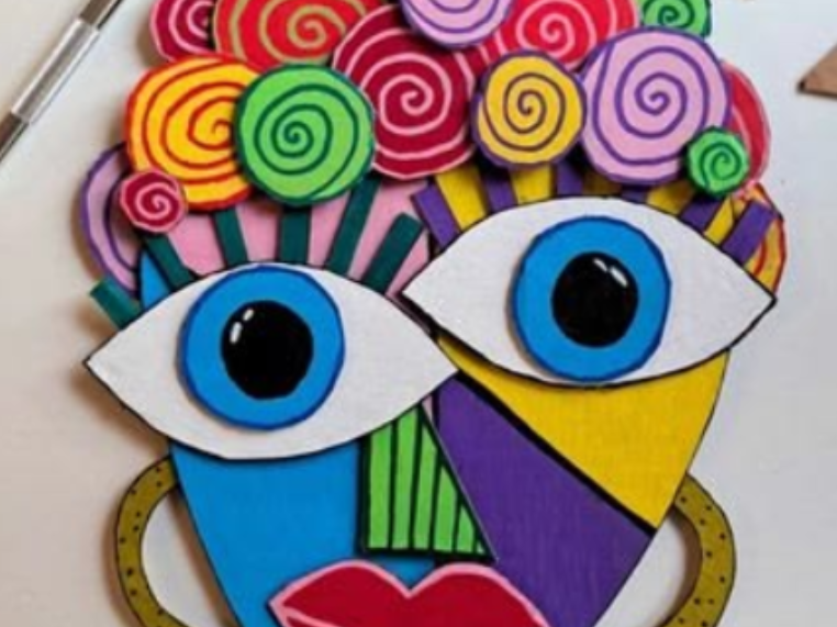 Visages - atelier enfants 6 - 8 ans