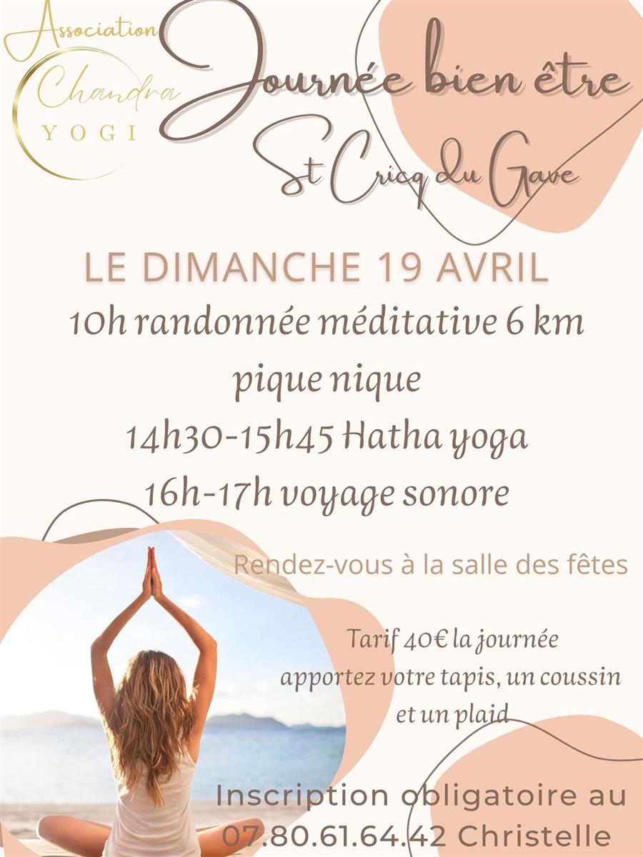 Journée bien être Chandra Yogi