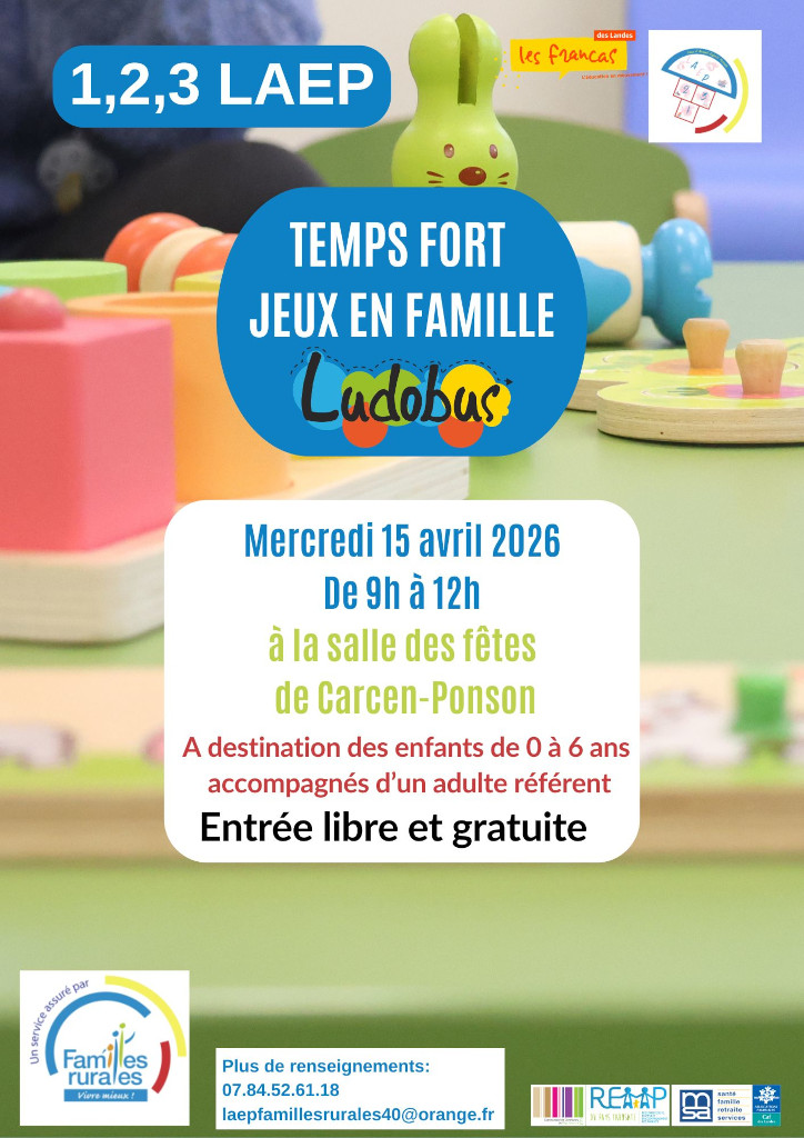 Jeux en famille avec le LUDOBUS
