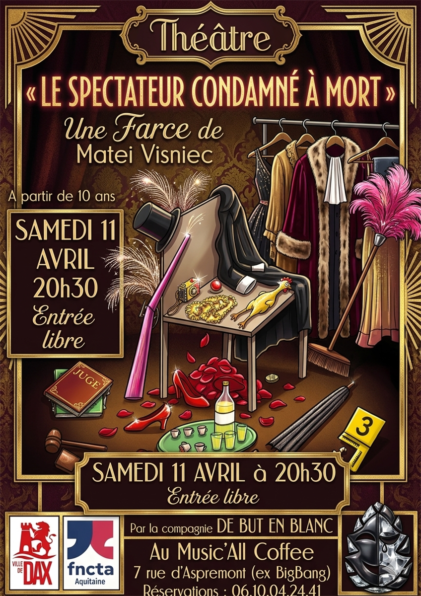 Théâtre : Le spectateur condamné à mort