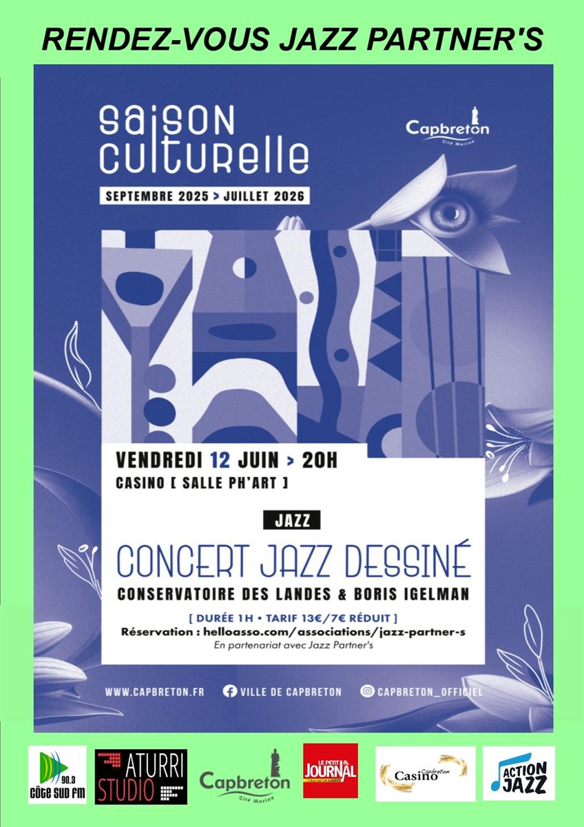Concert Jazz Dessiné