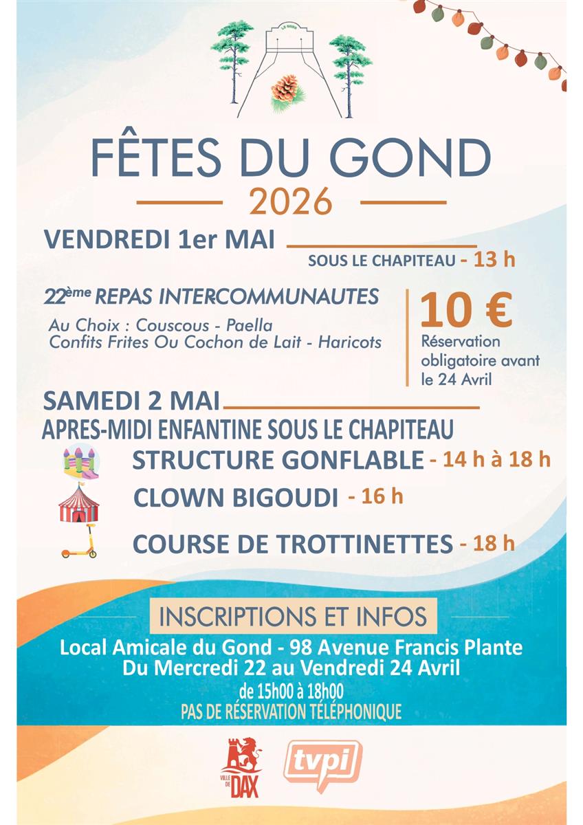 Fêtes quartier du Gond