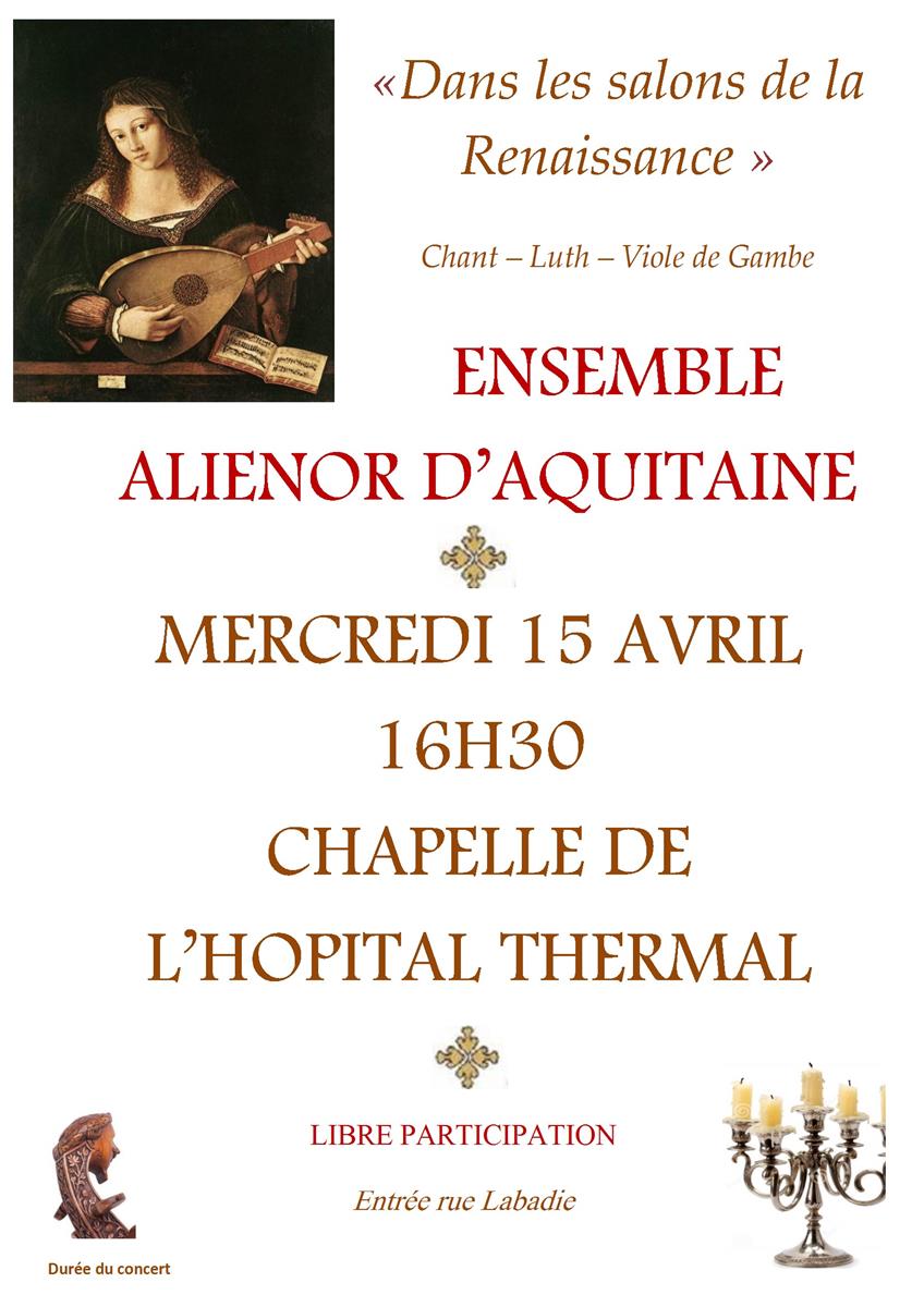 Concert : Dans les salons de la Renaissance