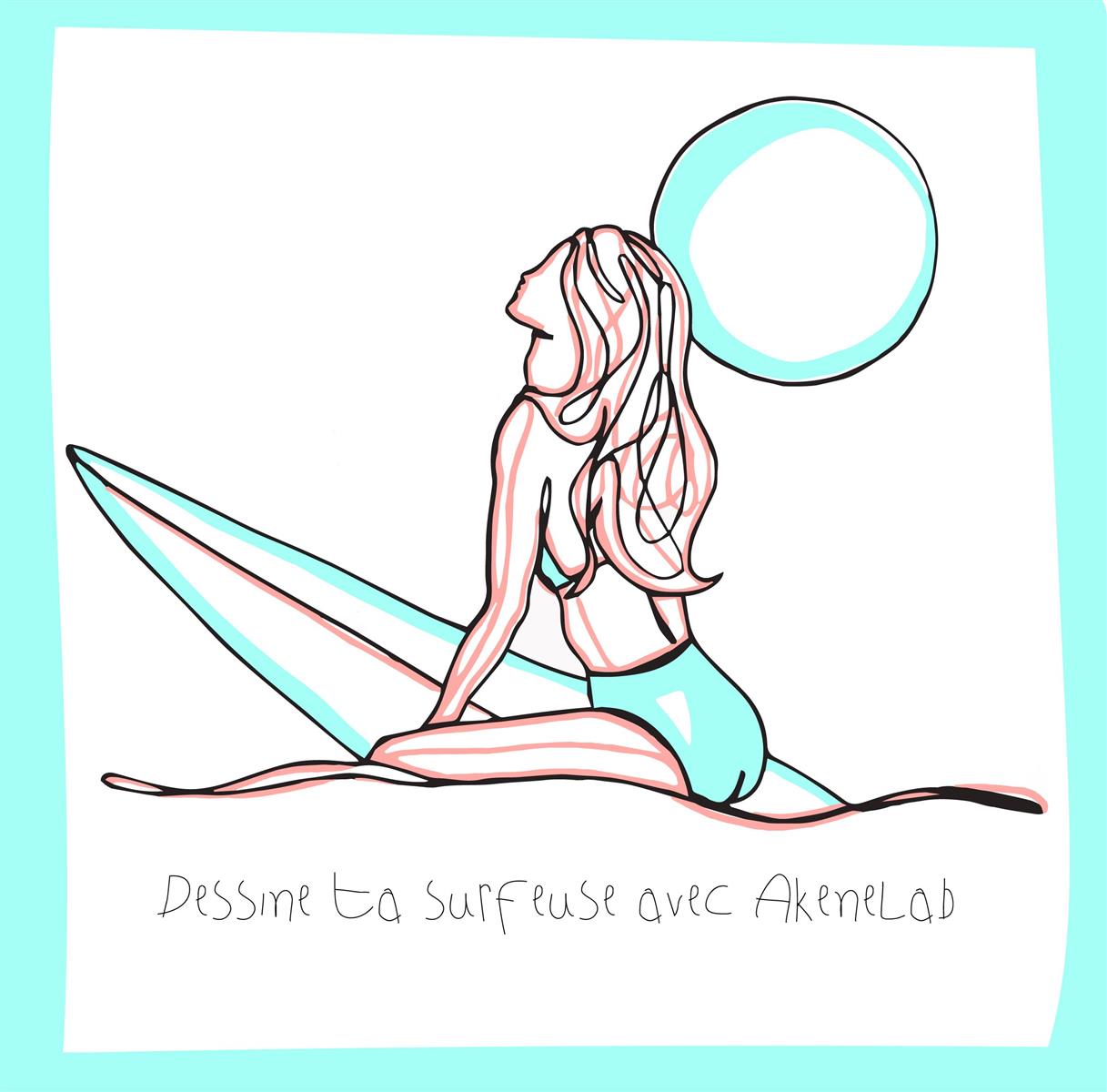 Atelier "Dessine ton/ta surfeur/se" by Akenalab