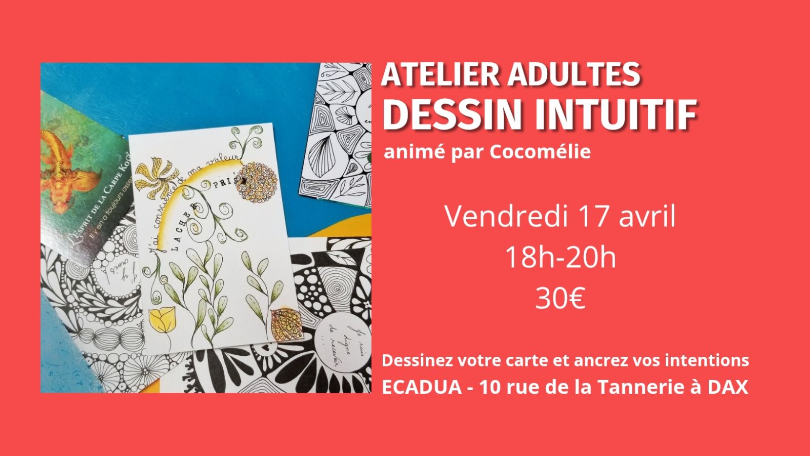 Atelier créatif Dessin intuitif pour la nouvel ...