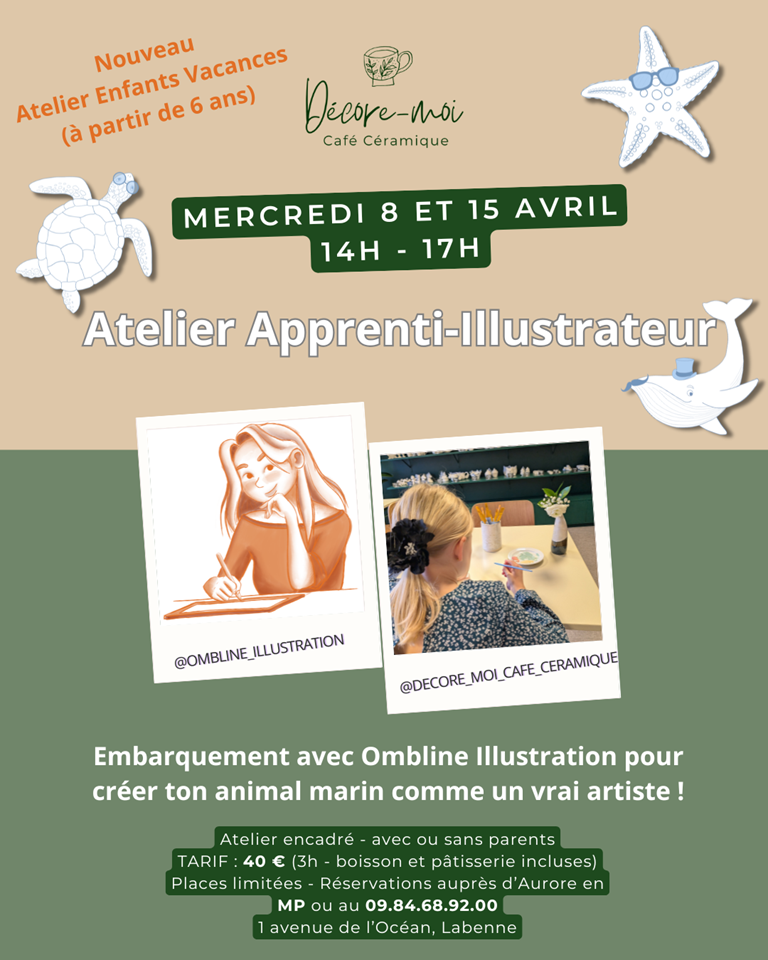 Atelier enfant "Apprenti-illustrateur"