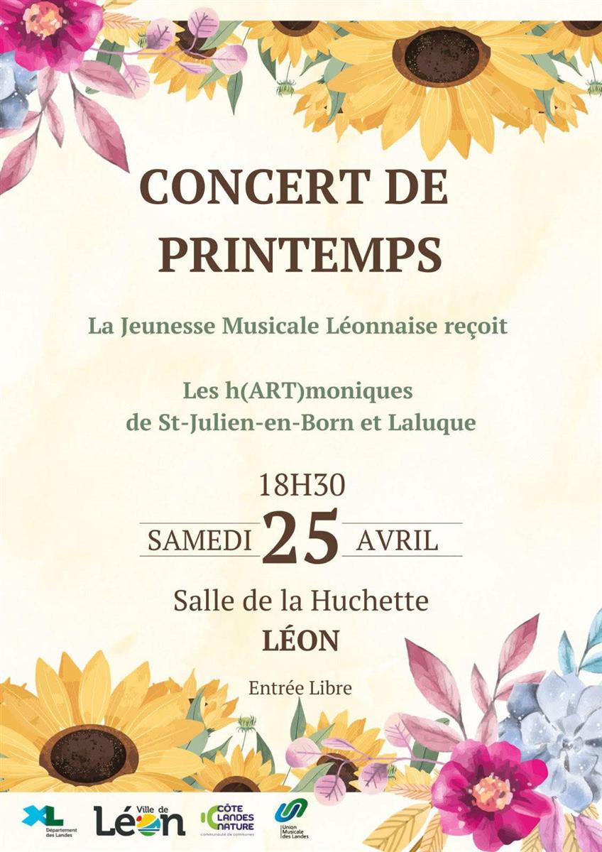 Concert de printemps de l'harmonie