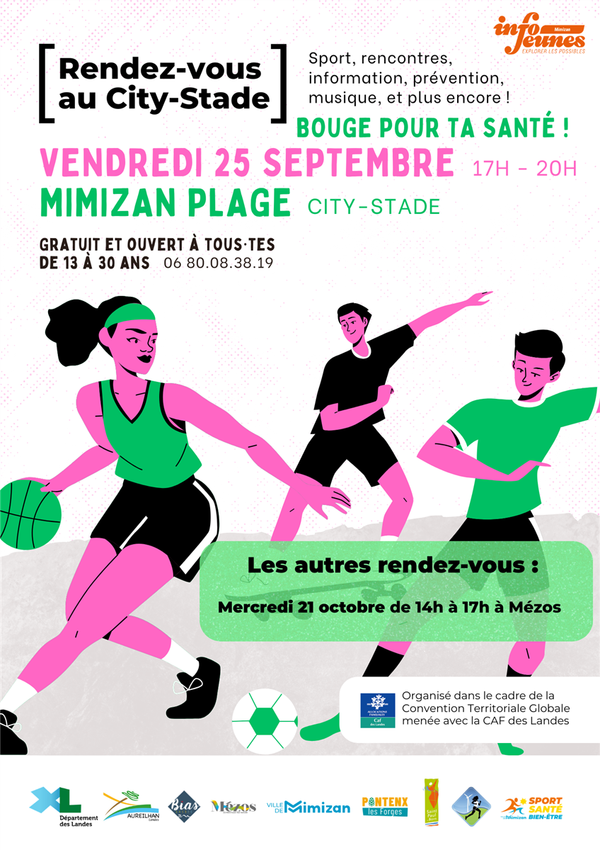 Bouge pour ta santé - Crédit: INFO JEUNES MIMIZAN | CC BY-NC-ND 4.0