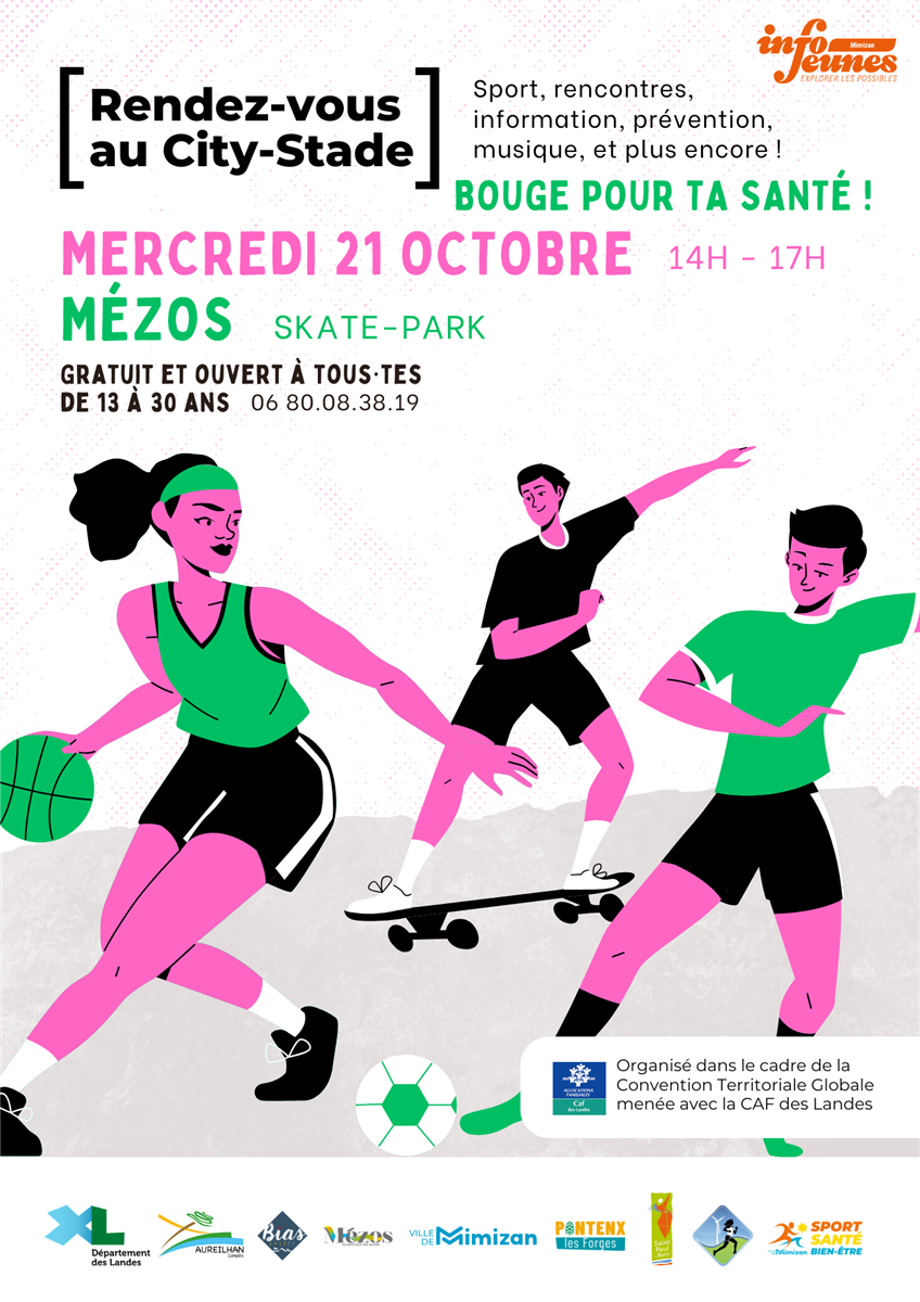Bouge pour ta santé - Crédit: INFO JEUNES MIMIZAN | CC BY-NC-ND 4.0