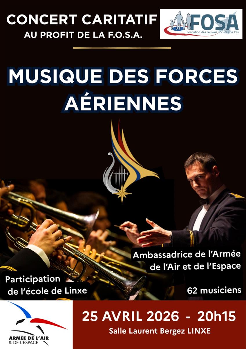Concert Musique des forces aériennes