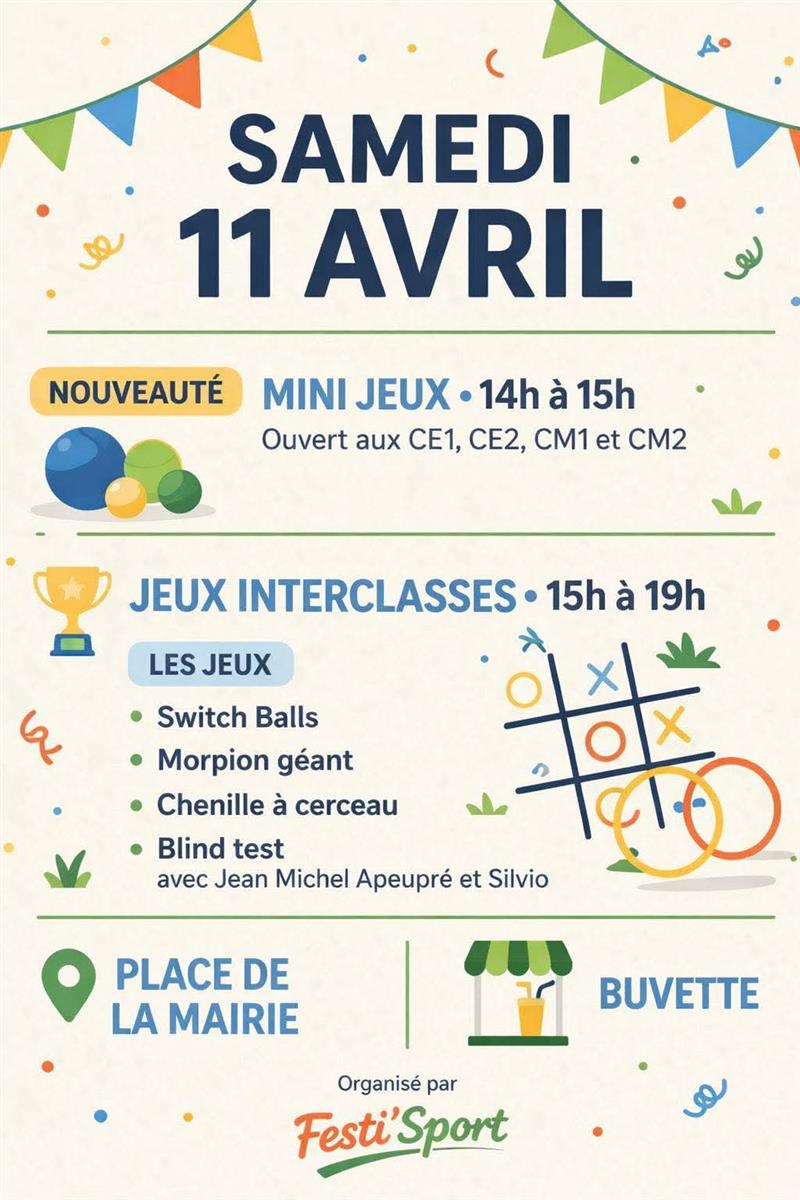 Jeux interclasses