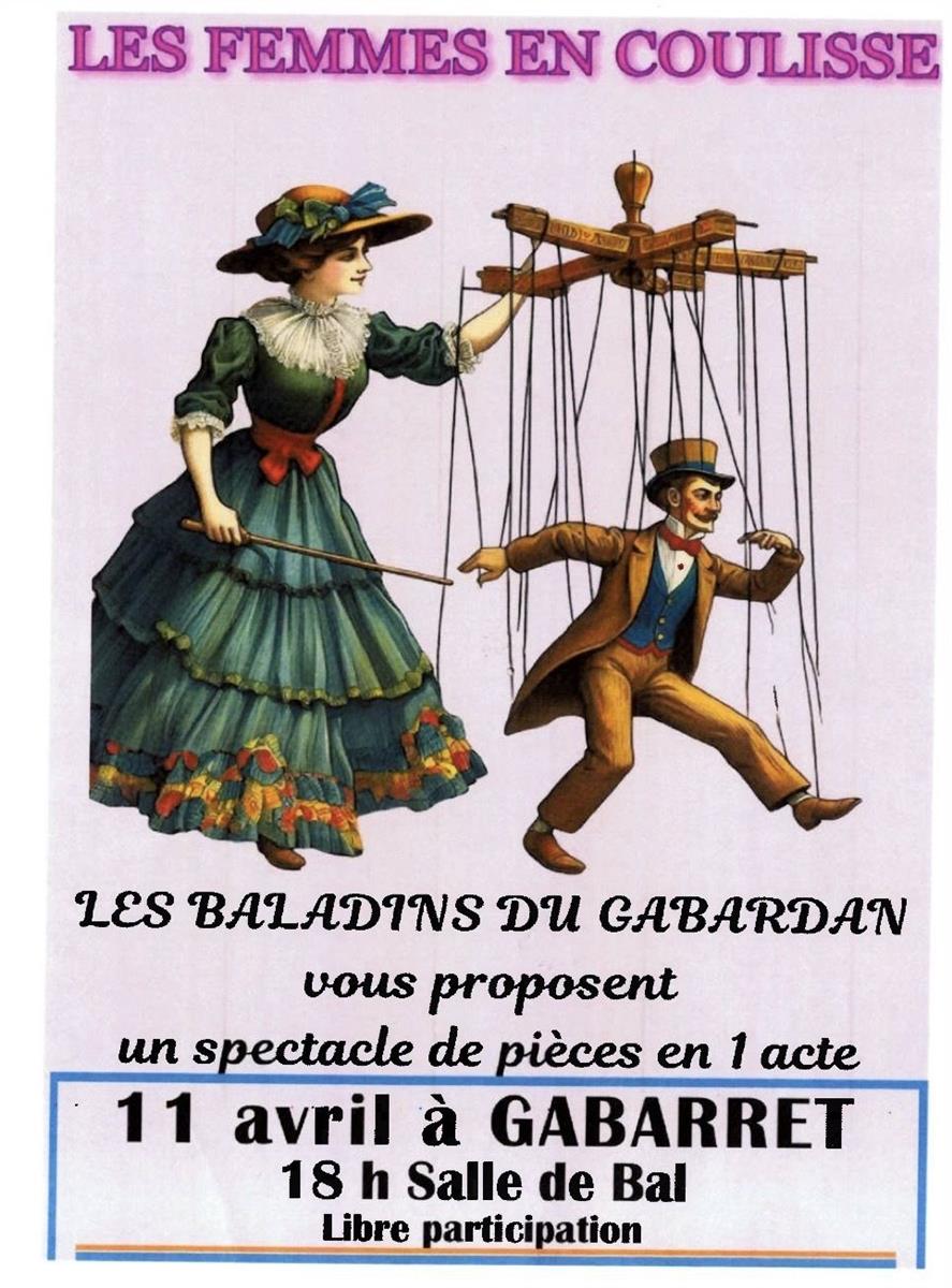 Théâtre : Les femmes en coulisse