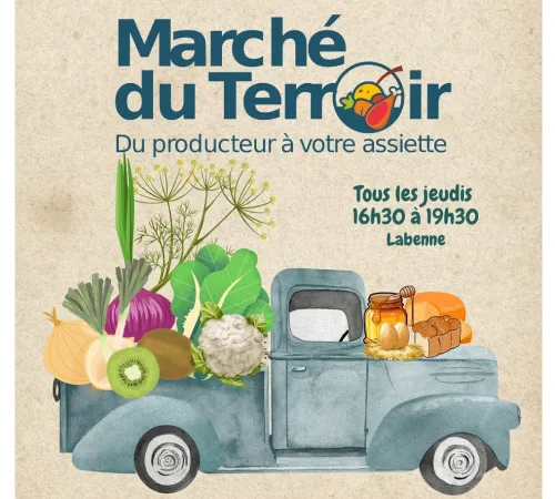 Marché de terroir -Du Producteur à votre assiette-