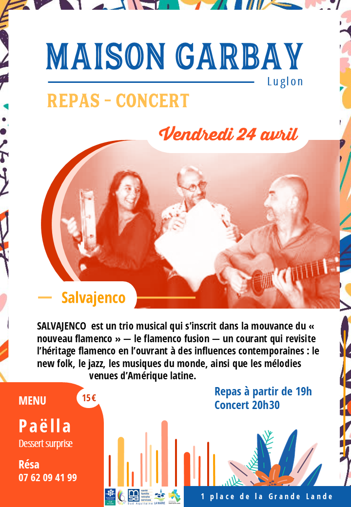Repas Concert Salvajenco