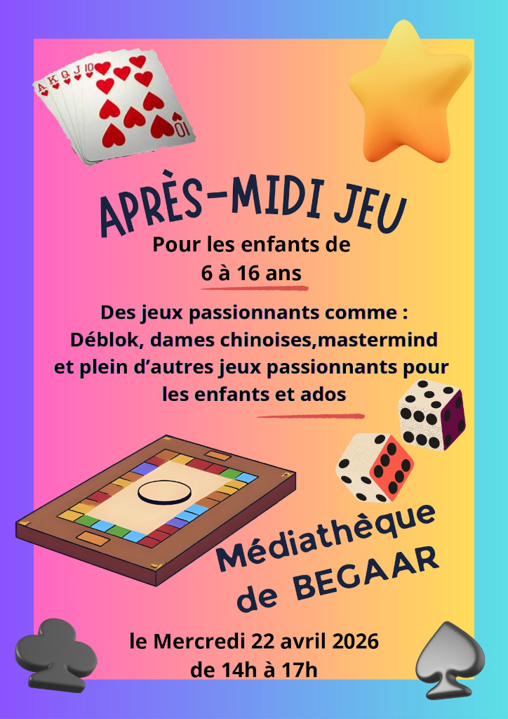 Après Midi Jeux de société