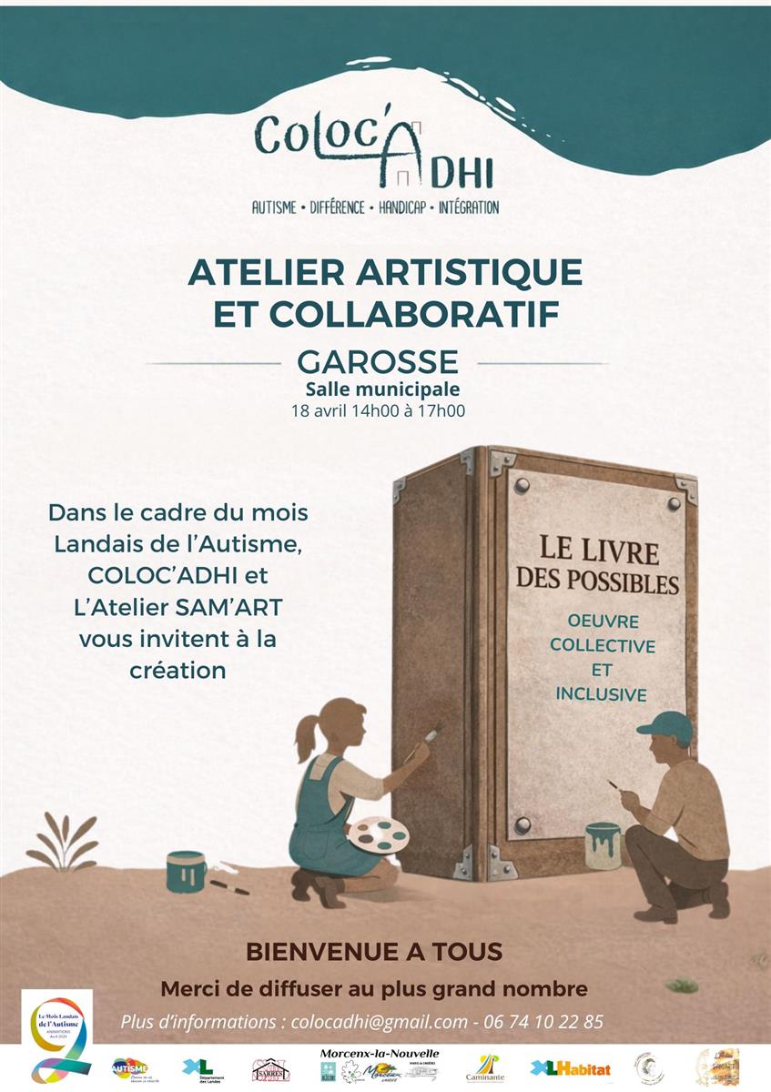 Atelier artistique et collaboratif - Coloc'adh ...