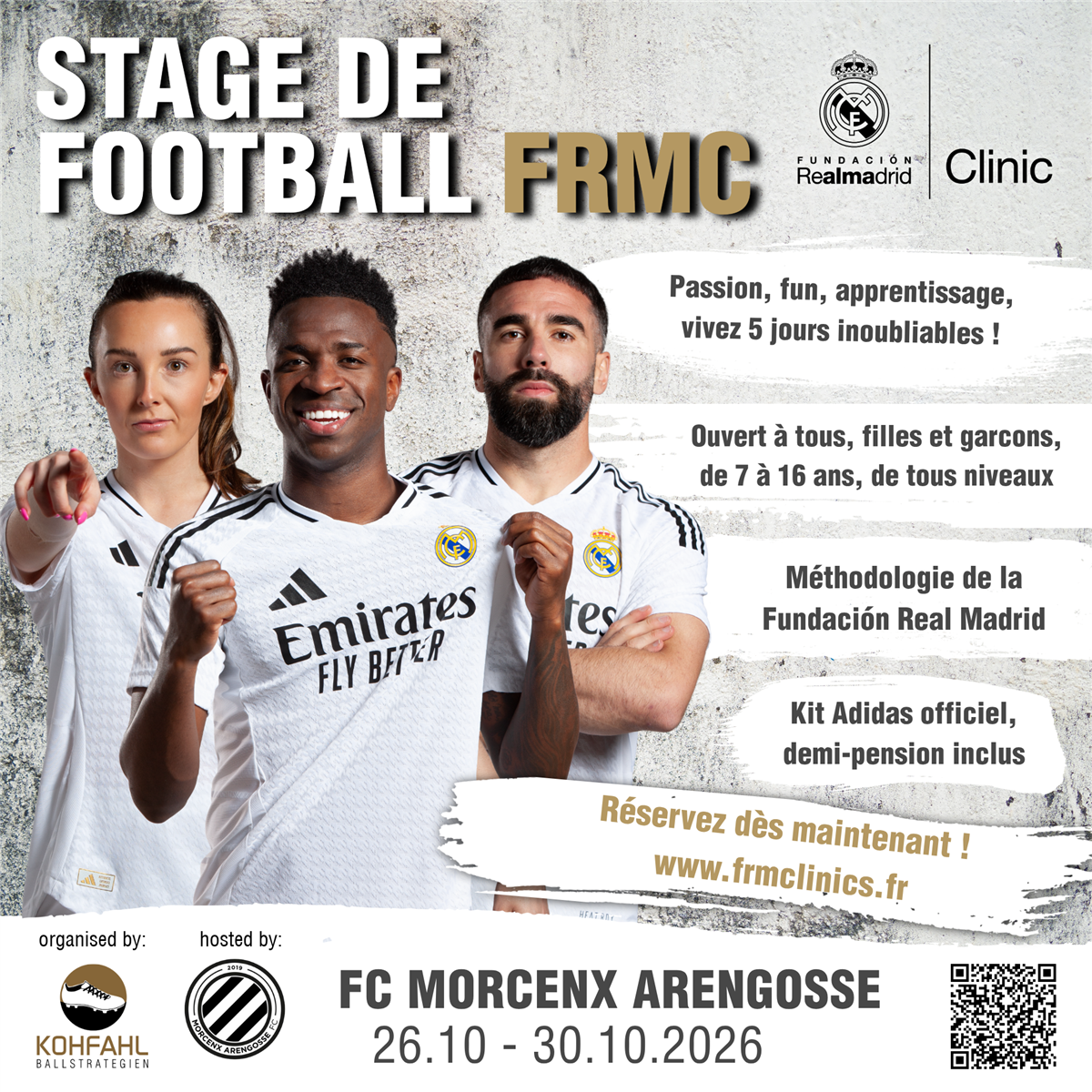 Stage de Football FC Morcenx - Arengosse