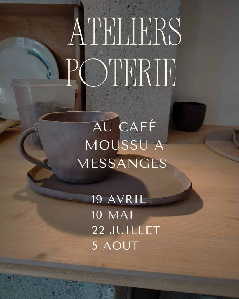 Atelier poterie au moussu