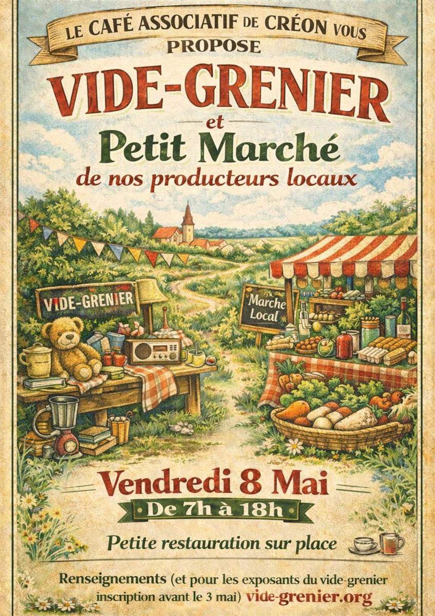 Vide greniers & Petit marché de producteurs locaux