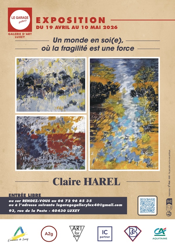EXPOSITION AU GARAGE gallery Claire HAREL